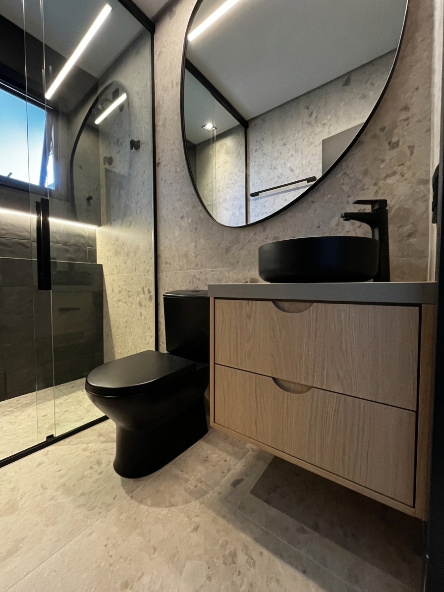 Banheiro social / lavabo
